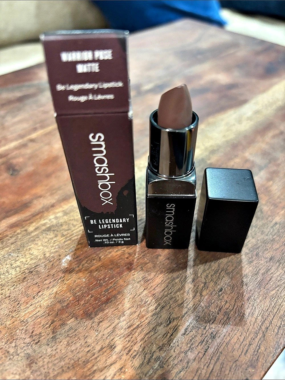 NIB Smashbox Be Legendary Matte Lipstick - Warrior Pose Brown